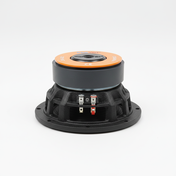 Car Subwoofer Speaker Driver showcasing a robust cast frame and large magnet for powerful mid-bass audio.
