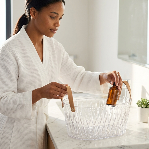 Transparent Plastic Ice Bucket for Beer