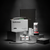 86db Wireless Security Alarm System displaying main unit and sensors on a sleek metallic background.