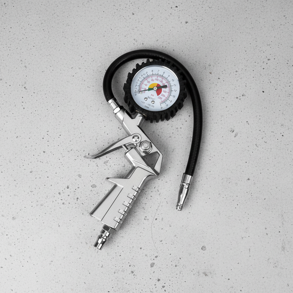 3-in-1 Pressure Inflating Gun with Gauge & Hose