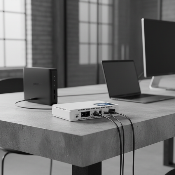SKE Mini DC UPS Gigabit POE