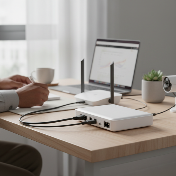 8800mAh Portable Mini DC UPS with Multi-Voltage & POE