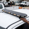 LED-780D-7 High Power Emergency Led Light Bar installed on vehicle roof for enhanced visibility.