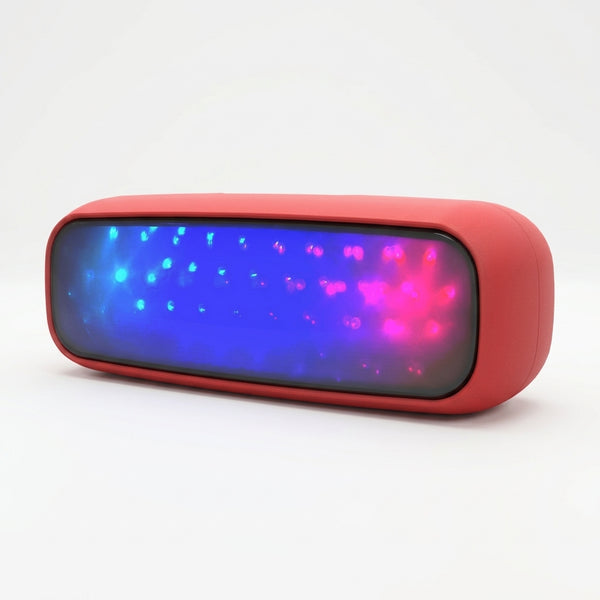 20W RGB Light Wireless Soundbox Speaker with vibrant light display and sleek design.