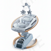 Baby Swings for Infants to Toddler with soft fabric, adjustable settings, and star mobile for soothing baby.