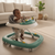 Baby Walking Assistant Toddler helping a baby take first steps with support and toys in a bright living room