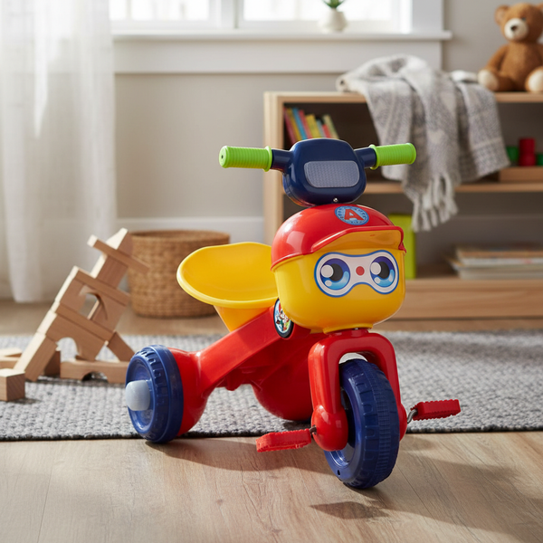 Childrens Tricycle Bicycle Pikachu with engaging design for toddlers and a sturdy build.