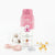 Vitamin E Enriched Baby Body Cream in a pink bottle with a cute bear design and moisturizing ingredients.