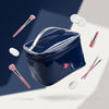 Patent Leather Hand-Held Toiletry Bag