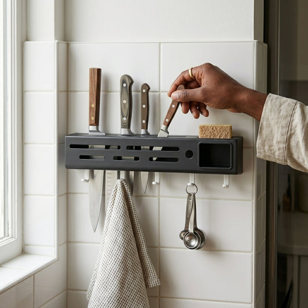Cooking Utensils Holder Wall-mounted Storage
