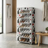 7-Tier Waterproof Fabric Shoe Rack