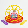 Soap Bubble Maker 170ml with bubble solution and tools for outdoor fun and play.