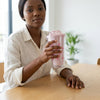 Cat Ear Holographic Plastic Tumbler with Reusable Straw 400ml