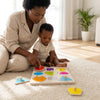 Wooden Cartoon Animal Shape Match Board