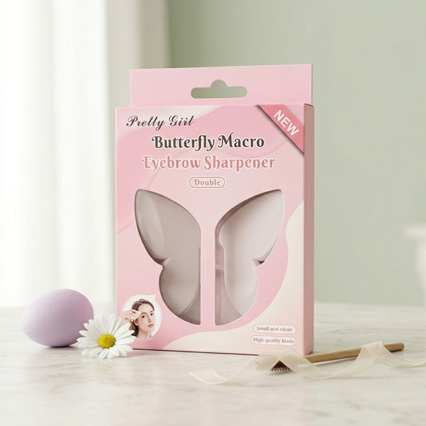 Stainless Steel Butterfly Eyebrow Trimmer