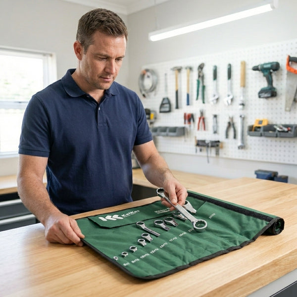 10 Piece Ratcheting Gear Wrench Set
