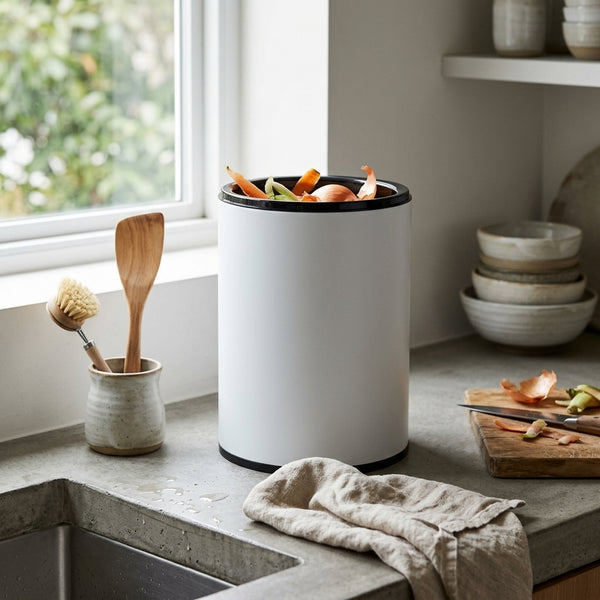 Commercial Open Top Stainless Steel Trash Can