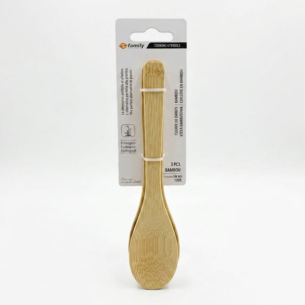 Long Handle Beech Wood Cooking Spoon
