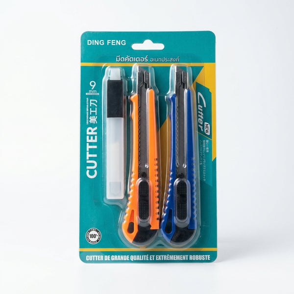 Automatic Locking Sliding Blade Utility Knife