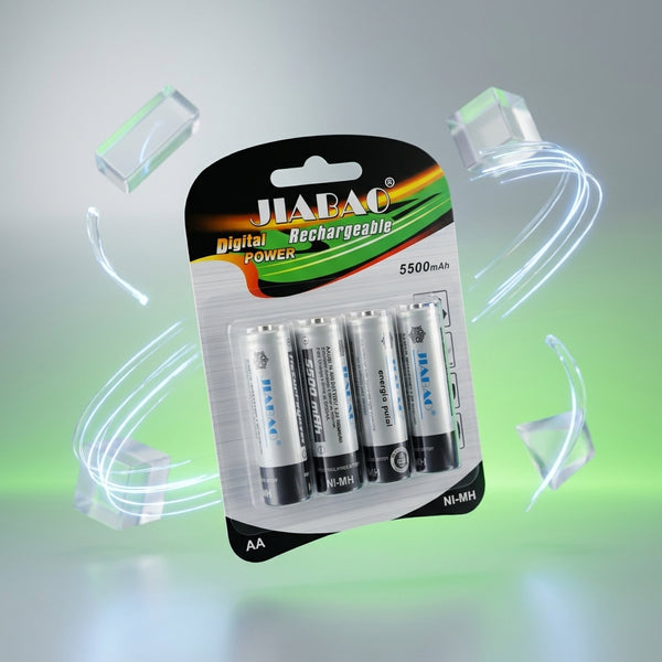AA 5500mAh Rechargeable Ni-MH Batteries