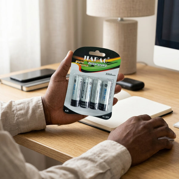AA 5500mAh Rechargeable Ni-MH Batteries