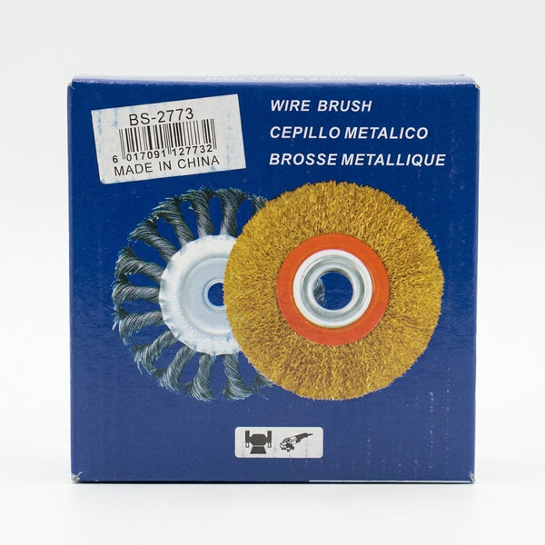Twisted and Flat Steel Wire Wheel Set