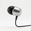 Wired In-Ear Headphones with 3.5mm Jack featuring a sleek metallic design and comfortable ear tips.