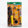 40W Electric Soldering Iron and Welding Repair Kit including soldering iron and accessories for electronics maintenance.