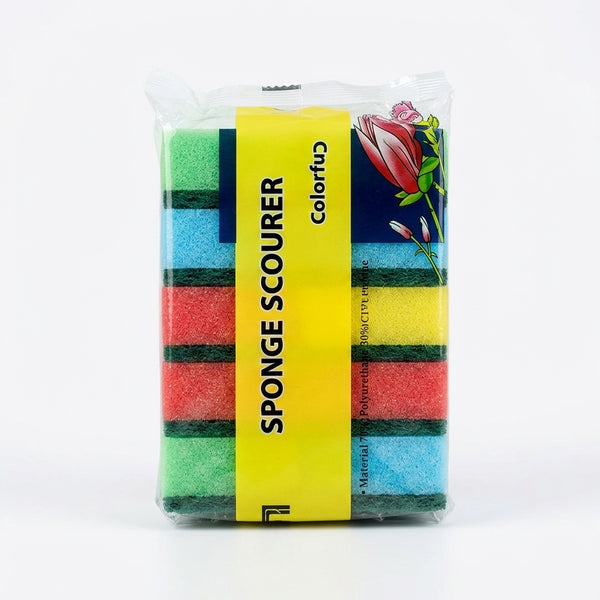 Dual-Action Kitchen Cleaning Sponge