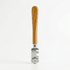 130mm Wooden Handle Glass Cutter Pen with a sleek metal head and a wooden handle, perfect for precise glass scoring.