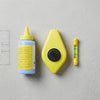 Heavy Duty Chalk Line Reel Kit components including chalk, reel, and marker on a gray surface.