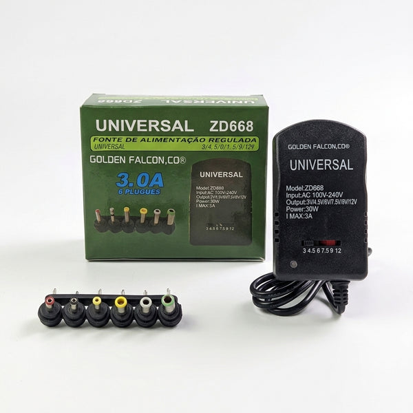 30W Adjustable Universal Power Adapter 3-12V