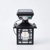 Outdoor Solar Lamp Waterproof Human Induction Light with solar panel and motion sensor, ideal for outdoor security.