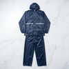 210T Waterproof PU Coated Polyester Taffeta Fabric raincoat and pants set