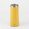 Automatic Egg Roll Maker in bright yellow with stainless steel top for convenient egg roll preparation.