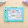 Colorful Magnetic Drawing and Sketch Board featuring a sketch of two kids holding hands.