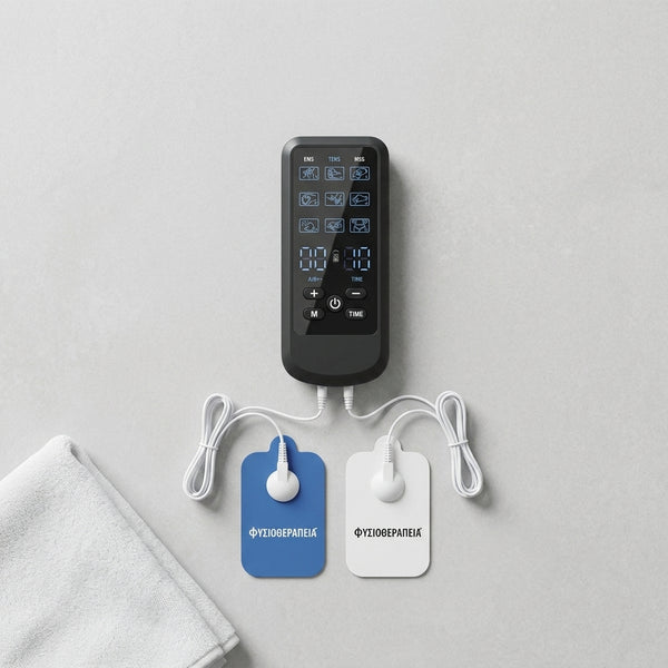 Multifunctional Digital Tens Therapy Massage Machine showing control panel and electrode pads