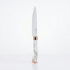 Professional Ceramic Slicing Knife with Marble Pattern Handle