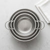 Round Stainless Steel Colander Strainer Basket