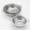 Round Stainless Steel Colander Strainer Basket