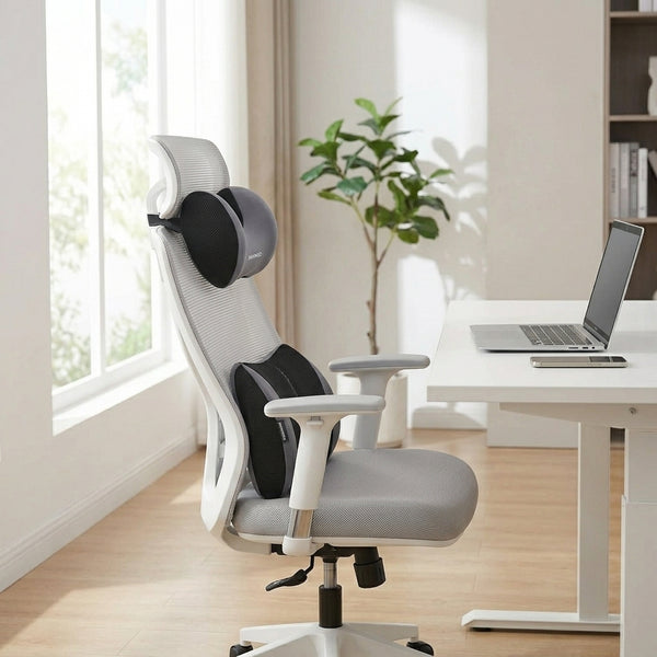 Ergonomic Memory Foam Lumbar Support Pillow