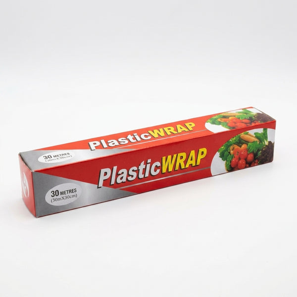 Clear Plastic Cling Wrap Food Preservation Roll