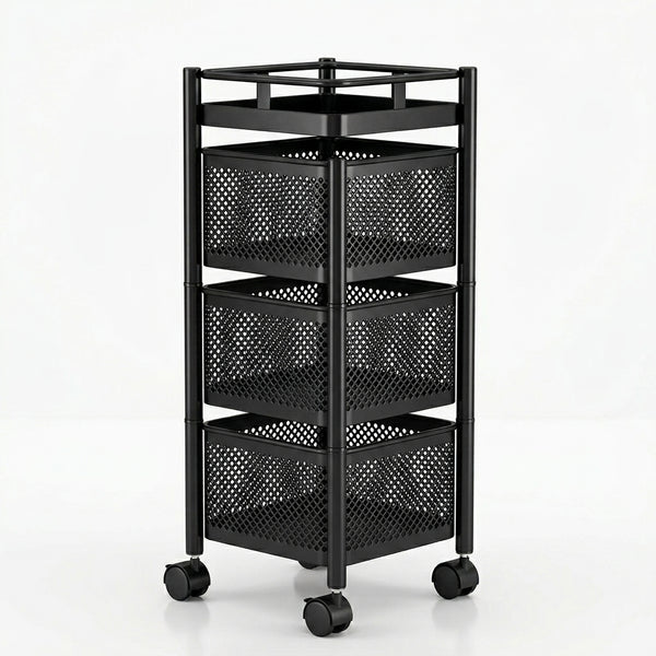 Multi Purpose Trolley Storage Organizer Kitchen Rack