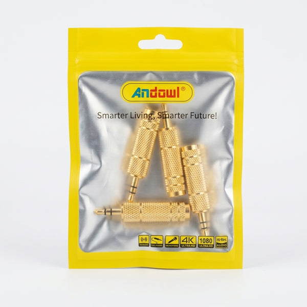 4 Pack Headphone Jack Audio Adapter