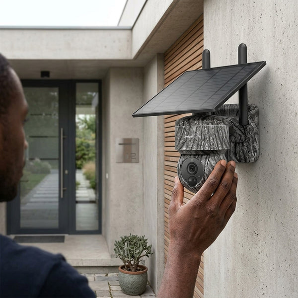 4MP 4G Solar Battery Powered Security Camera