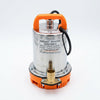 Brushless Solar Water Pump with orange handle for efficient water transfer and circulation using solar energy.