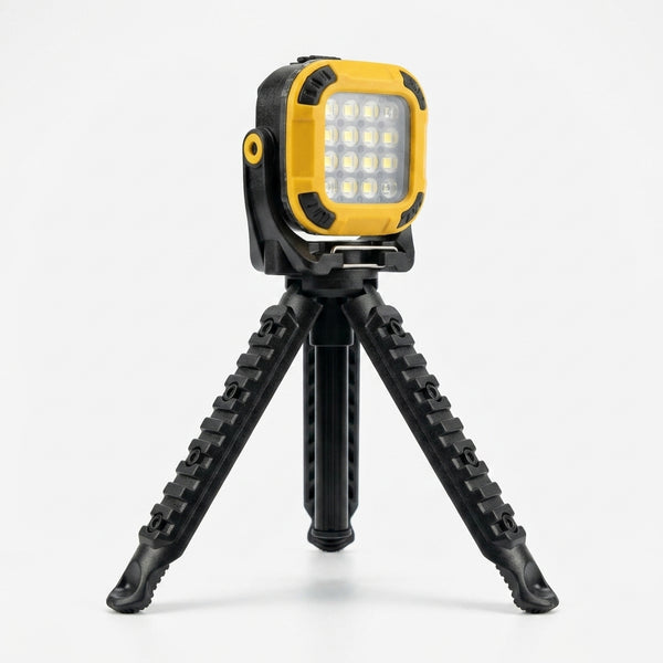 Outdoor Camping LED Light Set on a tripod, designed for portable outdoor lighting solutions.