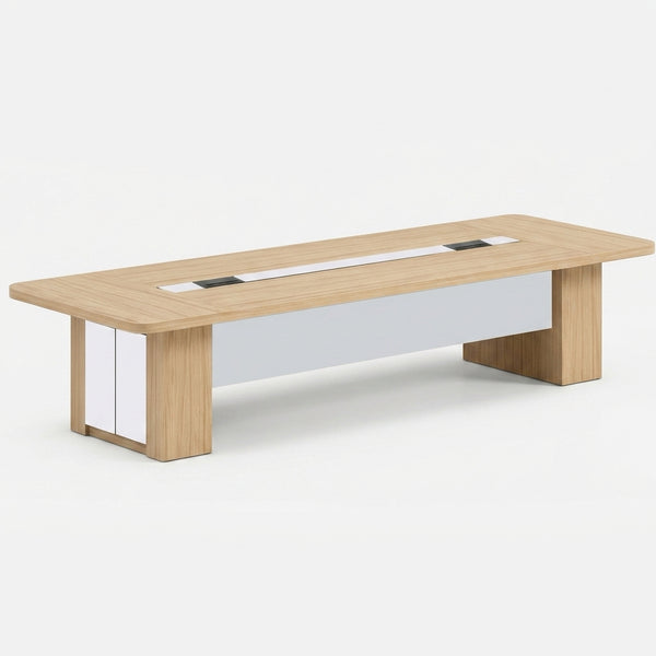 Modern Office Study Table featuring a spacious, professional design ideal for teamwork and productivity.