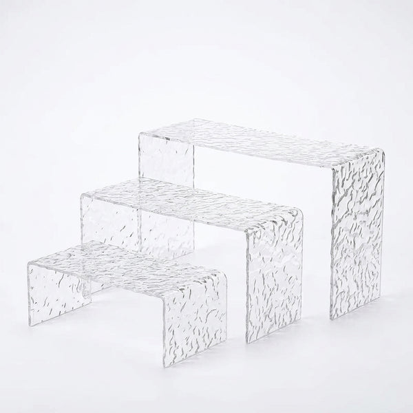 Clear Acrylic Riser Display Stand in 3 Sizes