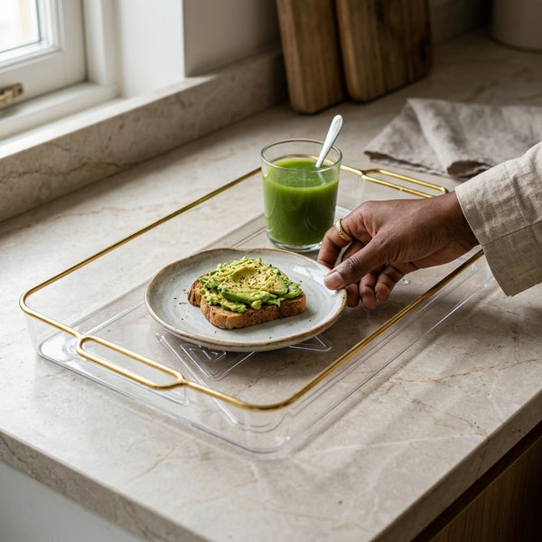 Transparent Plastic Fruit Tray